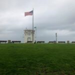 Main Beach Lifeguard Tower and Flag