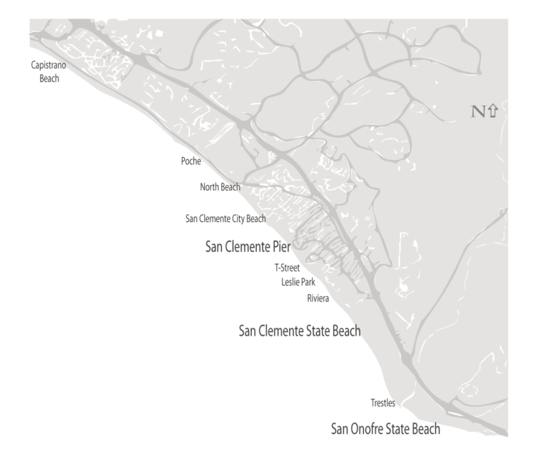 San Clemente Map