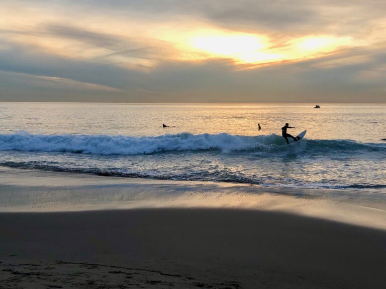 Crystal Cove Surfer