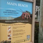 Laguna Beach State Marine Reserve Sign