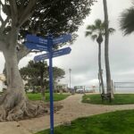 Laguna Beach Walking Directional Sign