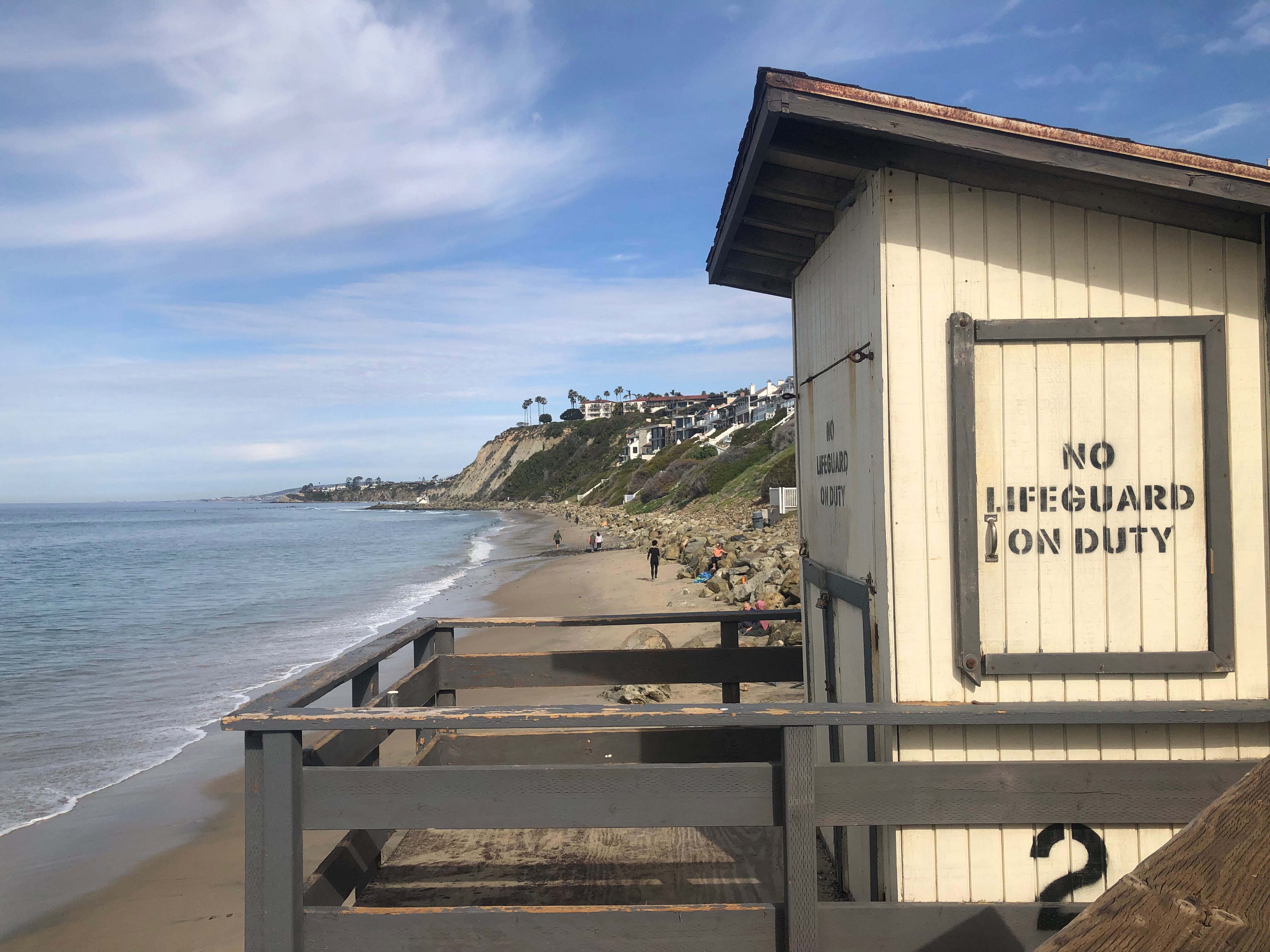 Lifeguard station Strand Beach