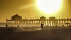 sunset-dusk-huntington-pier