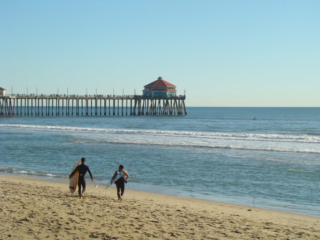 Huntington Beach Surfers