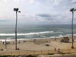 T-Street Beach and waves