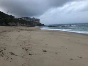 Cloudy day at West Street Beach