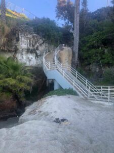 west street beach staircase