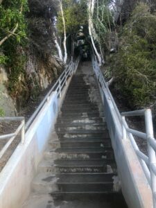 west street beach stairs