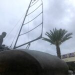 Hobie Statue at Watermen's Plaza