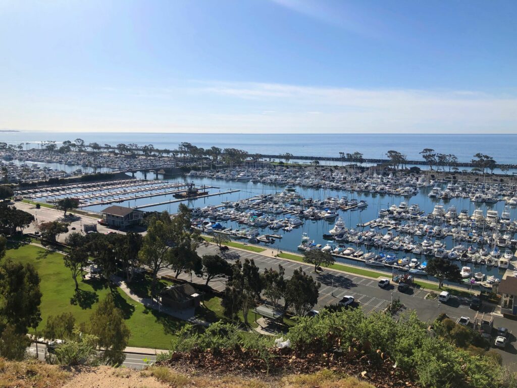 Dana Point Harbor Overlook View