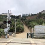 Lasuen Beach trail entrance from bluff