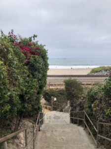 Staircase down to Riviera Beach