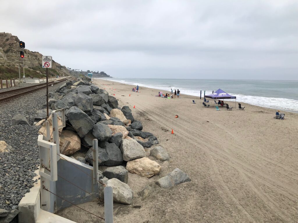 Calafia Beach looking South