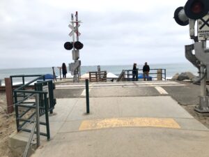 Calafia Beach Rail Crossing