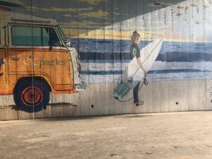 Dana Point Surfer Mural