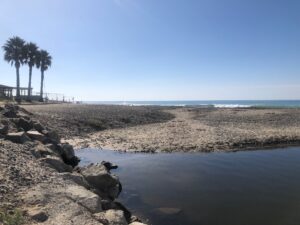 First View of Poche Beach