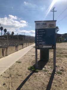 OC Parks Poche Beach Sign