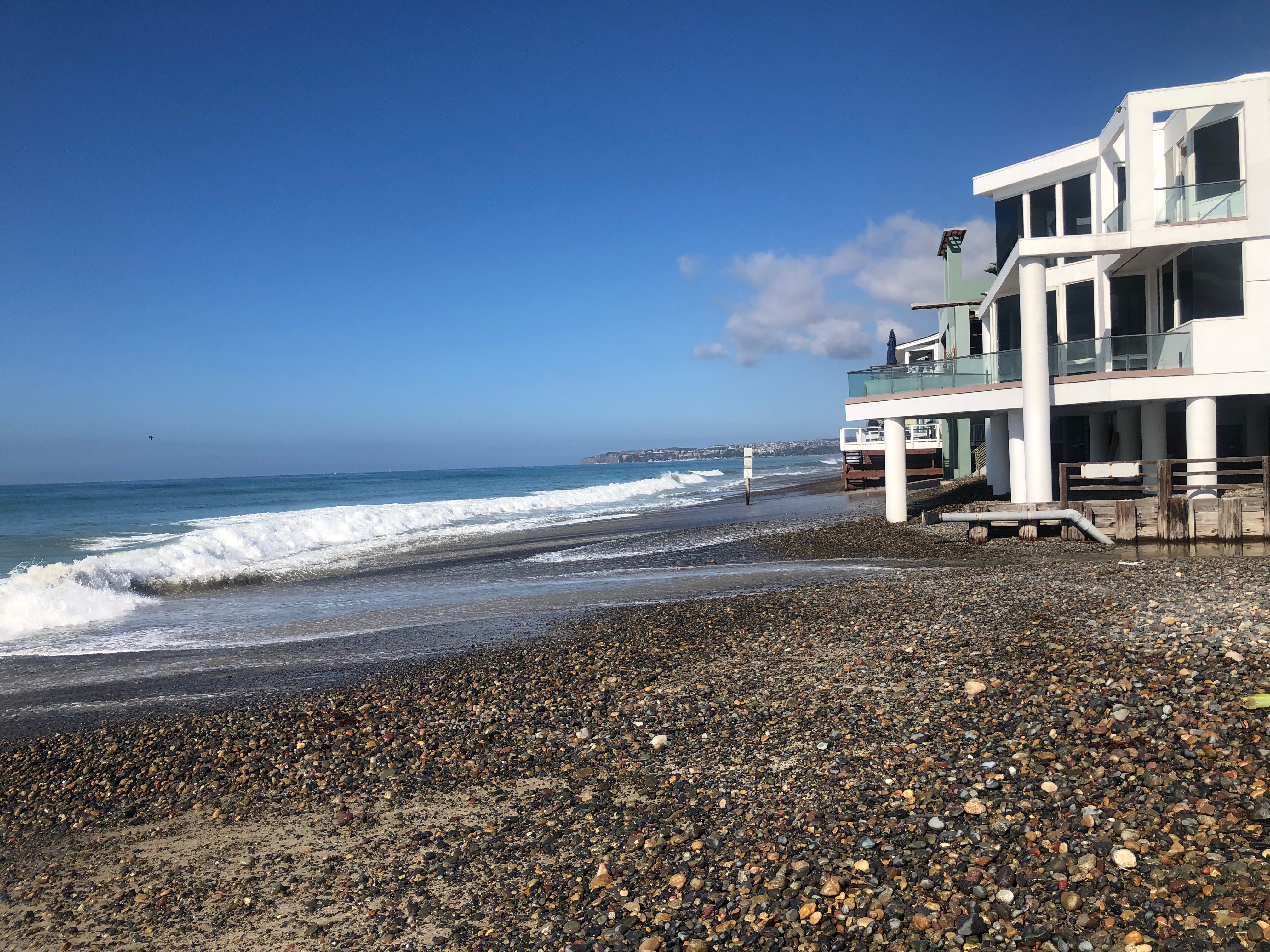 Poche Beach looking north to Capistrano Beach