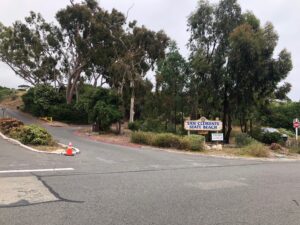 San Clemente State Park Main Entrance