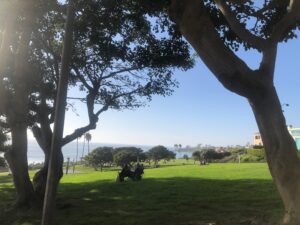 Park above Salt Creek Beach