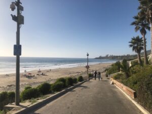 Ramp down to Salt Creek Beach