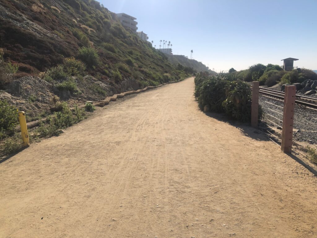 Beach trail at North Beach