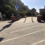 Start of San Clemente Beach Trail from North Beach Parking Lot