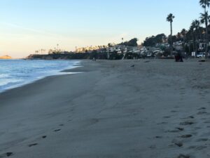 Aliso Beach view from South End with Treasure Island Beach