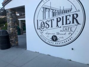 Lost Pier Cafe Sign