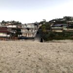 Houses backing Victoria Beach