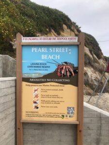 Beach Marine Sign